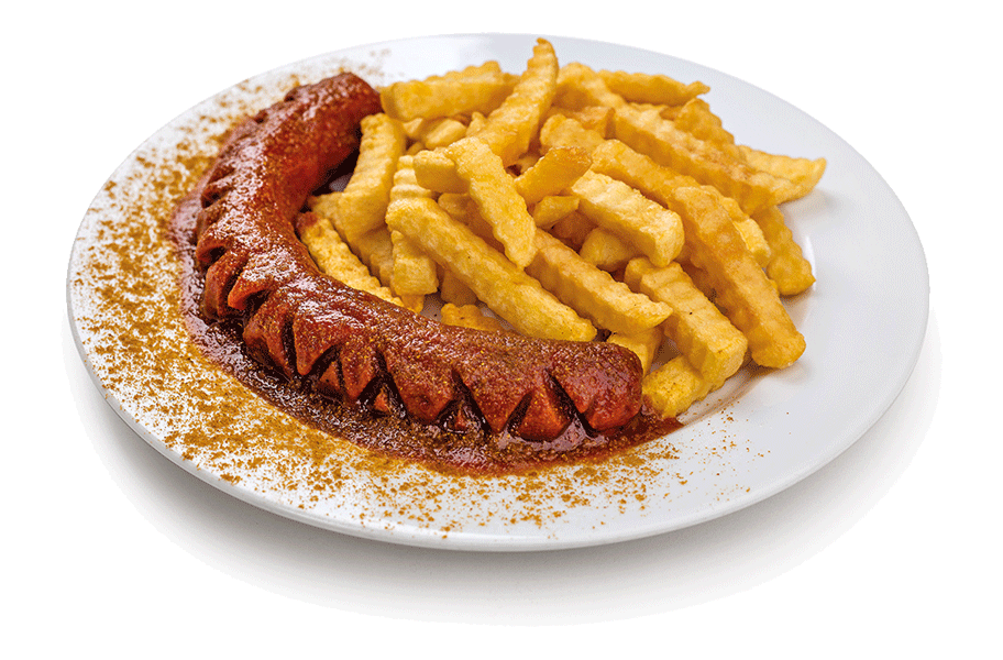 91 Currywurst Spezial Mit Pommes Pizza Stubchen